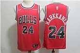 Bulls 24 Lauri Markkanen Red Nike Swingman Jersey,baseball caps,new era cap wholesale,wholesale hats